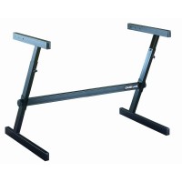 Quik Lok Z/716L Z-style extra-wide, single tier, adjustable height keyboard stand